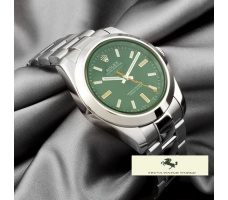 HK1103 ROLEX MİLGAUS REPLİKA GÜMÜŞ KASA